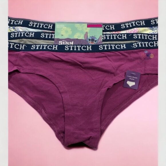NWT - DISNEY STITCH 3 PACK HIPSTERS - SZ M - Picture 1 of 6